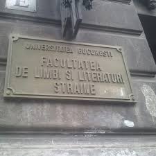 Mulțumim pentru implicarea domnului și doamnelor profesor: Photos At Facultatea De Limbi È™i Literaturi StrÄƒine Universitate BucureÈ™ti BucureÈ™ti