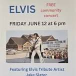 Elvis Tribute concert featuring Jake Slater
