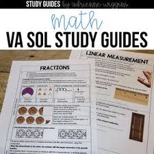 3rd Grade Math Study Guides Va Sol Math Study Guide Studying Math 3rd Grade Math