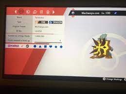 Is the apparent Facebook group machamps.com known for hacking? Because I'm  pretty sure this is a hacked mon : r/PokemonSwordAndShield