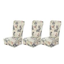 Suitable for normal and high back dining chairs. 3pcs Dining Chair Seat Covers Stretch Spandex Dining Chairs Seat Cover Removable Washable For Kitchen Dining Room High Chairs Terbaru Agustus 2021 Harga Murah Kualitas Terjamin Blibli