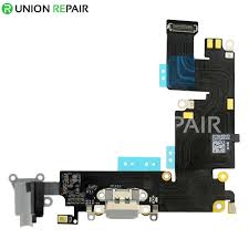 You can see all the components there: Replacement For Iphone 6 Plus Headphone Jack With Charging Connector Flex Cable Dark Gray
