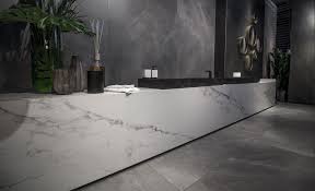 Larsen Itopker Countertop By Inalco Stone Panels Modern Bathroom Design Modern Bathroom Vanity