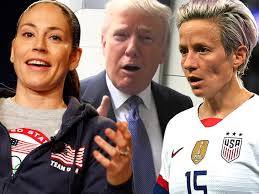 Team usa soccer star megan rapinoe is dating wnba superstar sue bird. Megan Rapinoe S Girlfriend Craps All Over President Trump Rude Man