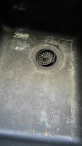 how to easily clean a granite sink