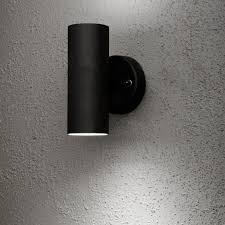 Aussenwandleuchte In Matt Schwarz Up And Down Buitenlampen Wandlamp Tuinverlichting