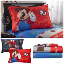 ( 4.7 ) out of 5 stars 101 ratings , based on 101 reviews current price $29.96 $ 29. Super Mario Brothers Kids Twin Bed Sheet Set Buy Online In Solomon Islands At Solomon Desertcart Com Productid 68933051