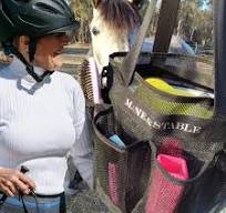 Amazon.com : Horse Grooming Bag Hanging Tote with 8 Pockets ...