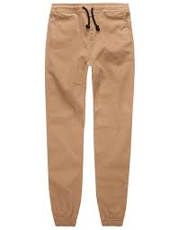 charles and a half boys twill jogger pants tan 233950412