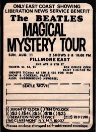 Pin By Mike Mick Frenette On Meet The Beatles Beatles Magical Mystery Tour Fillmore East The Beatles