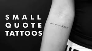 Well, you're in the right place because here you'll know more about tattoo letterings and how they transform boring letters to ones with character and impact. Little Tattoos You Can Get Inked In 5 Minutes Or Less Youtube