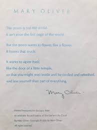 Mary Oliver Poem Mary Oliver Poems Mary Oliver Mary Oliver Quotes
