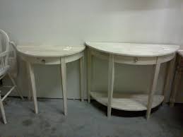 Half Moon Tables Unfinished Wood Furniture Unfinished Furniture Furniture