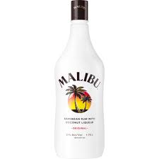 Malibu (coconut rum), pineapple juice, and cranberry juice. Malibu Flavored Caribbean Rum With Coconut Liqueur 1 75l Bottle 42 Proof Walmart Com Walmart Com