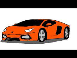 How To Draw A Car In Ms Paint - Youtube