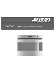 Oven symbols can be confusing. Smeg Sca706x Operating And Installation Instructions Pdf Download Manualslib