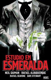 Película de animación en la que se nos cuenta la historia de coraline, una jovencita que descubre en su nueva casa una puerta secreta y decide abrirla. Estudio En Esmeralda Neil Gaiman Babelio
