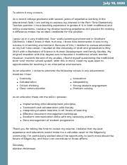 You might ask yourself why i need to build a portfolio. Edgenuity Cover Letter Pdf To Whom It May Concern As A Recent College Graduate With Several Years Of Experience Working In The Educational Field I Am Course Hero
