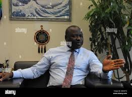 Vienna, Austria. 12th Dec, 2016. Lassina Zerbo, the executive secretary of  the Preparatory Commission for the CTBTO, speaks during an interview with  Xinhua in Vienna, Austria,