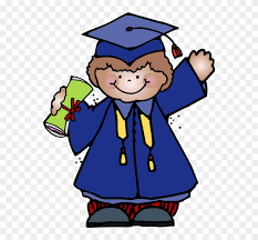 The image shows a cat with a graduation gown and cap. Cap Gown Rental For Graduates Cartoon Free Transparent Png Clipart Images Download