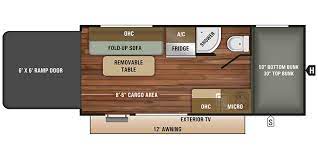 Perfect size cer, sleeps 6 people 12 ton towable, 6800 lbs, 1245 lbs hitch weight rear hitch to tow your atv or boat25 3 long. 2018 Starcraft Autumn Ridge Outfitter 17th Specs And Literature Guide