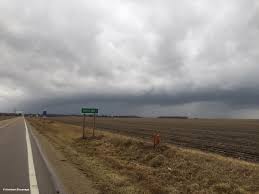 A squall line is a line of severe thunderstorms that can form along and/or ahead of a cold front. Squall Line And Rare Tornadoes In Kansas On Christmas Day