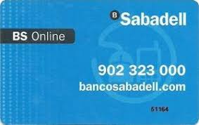 Bank Card B Sabadell Bs Online Banco De Sabadell Spain Col Es Gm 0174