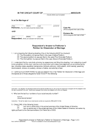 Check spelling or type a new query. Missouri Divorce Forms Pdf Fill Online Printable Fillable Blank Pdffiller