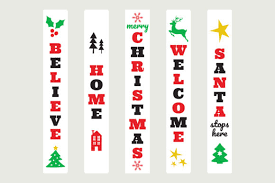 Download Christmas Porch Signs Svg Clipart Set Graphic By Dtcreativelab Creative Fabrica PSD Mockup Templates