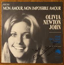 OLIVIA NEWTON JOHN SIGNED