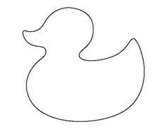 Pin On Rubber Duck Template
