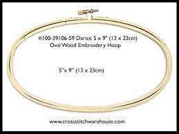 Basically, you use multiple embroidery hoops and fill them with different colored cloths. Crossstitch Warehouse Hoop Oval Wooden Embroidary Hoop 5x9