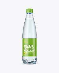 Download 500ml Blue Pet Water Bottle Mockup Front View 500ml Clear Pet Bottle Withorange Drink Mockup Front PSD Mockup Templates