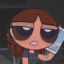 Power Puff Girl In 2020 Cute Cartoon Wallpapers Girl Cartoon Characters Brown Hair Cartoon