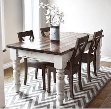 14 Free Farmhouse Table Plans For The Beginner Farmhouse Table Plans Farmhouse Kitchen Tables Diy Farmhouse Table Plans