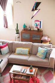 This Melbourne Rental Home Is Fun And Pastel Colored Eclectic Home Soft Furnishings Decor