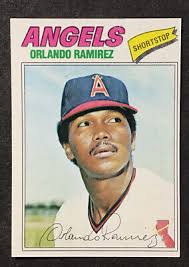 Free SHIPPING 1977 Topps #131 Orlando Ramirez NM+ RC Rookie Angels