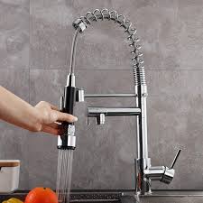 I'm usually pretty skittish about. Gavaer Spring Pull Down Kitchen Faucet Nozzle Dual Mode Water Mixer Single Handle Hot Cold 2 Outlet Shower Swivel Kitchen Taps Dnntrust