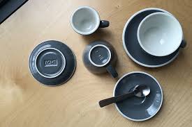 Small clear glass tea coffee cup mug hot chocolate home kitchen mugs. Inside The Tasteful World Of Wellington S Acme Co Ceramics