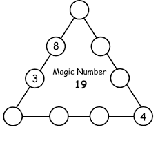 Magic Triangle Math Fun For All Ages Triangle Math Math Games Fun Math