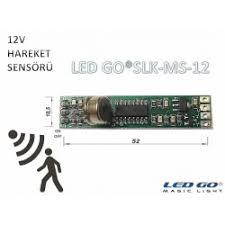 Doğuş dogusdeco rgb renk 3 metre pilli şerit led aydınlatma sistemi dolap içi mutfak raf tezgah serled5. Hareket Sensor Devresi 12vdc Ultra Slim Led Kanal Profil Icine Uygun
