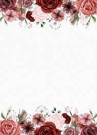 Rustic Burgundy Watercolor Floral Invitation Zazzle Com Watercolor Floral Invitation Rose Wedding Invitations Watercolor Flower Invitation