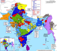 Asli Khabar India 1934 1947 India Princely States Historical Maps Central India Kolhapur And Deccan States Shillong M India Map India World Map Political Map