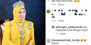 Dizi tavsiyesi isteyen bir takipçisinede payi̇taht abdulhami̇d hani izleme tavsiyesinde bulundu. What Is Your Problem With Me Tunku Azizah Rebukes Instagram Troll Who Publicly Insulted Her Life Malay Mail