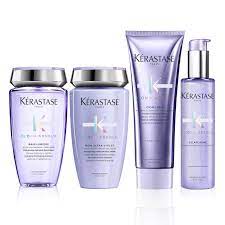 kerastase blond absolu shine strength neutralising and heat protection routine sponsored absolu shine rastase kerastase violet shampoo blow dry cream