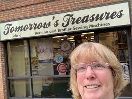 Batik fabrics from Fiberworks in Waverly