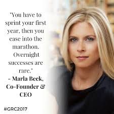 Bluemercury co-founders Marla & Barry Beck spoke today about industry  disruption at the Global Retailing Conference in Tucson, Arizona! The  conference is moderated by Macy's Terry Lundgren and delivers  groundbreaking ideas by