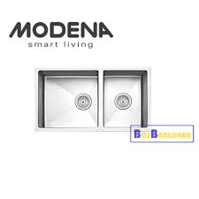 If you are looking beyond stainless steel, and want to add some color and character to your kitchen design, the granite sinks are the perfect choice. Bak Cuci Piring Modena Ks 7250 Stainless Sink Modena Ks7250 Shopee Indonesia