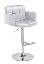 Your dream chairs are just one click away. Large Cushioned Restaurant Kitchen Counter Pub Salon Hydraulic Lift Swivel Bar Stool Chair Silver 1040 Buy Online In Bahamas At Bahamas Desertcart Com Productid 18039217