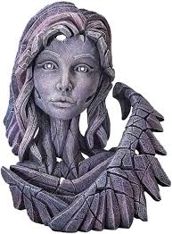 Edge Sculpture Bust Angel Stone Resin Garden & Home Decor Sculpture